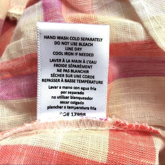 Bobeaux Plaid Peplum Bell Sleeve Shirt Tunic L - Picture 8 of 10